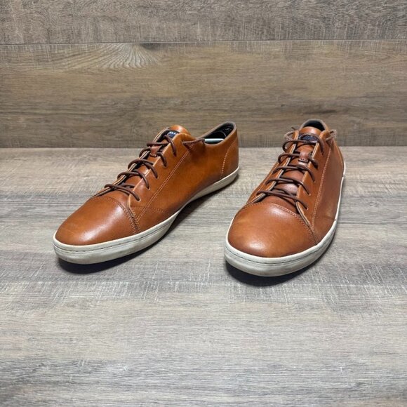 Cole Haan Grand Crosscourt Brown Leather Sneaker Men's Size 13 - Picture 1 of 7